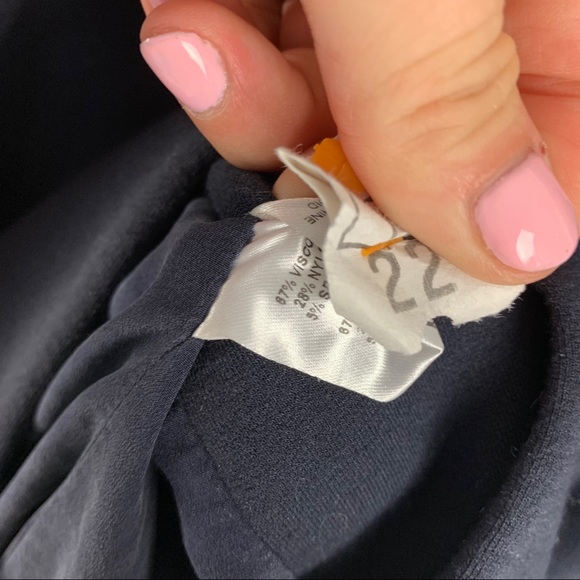 ADAM by Adam Lippes Blue One Button Casual Blazer - Picture 6 of 6